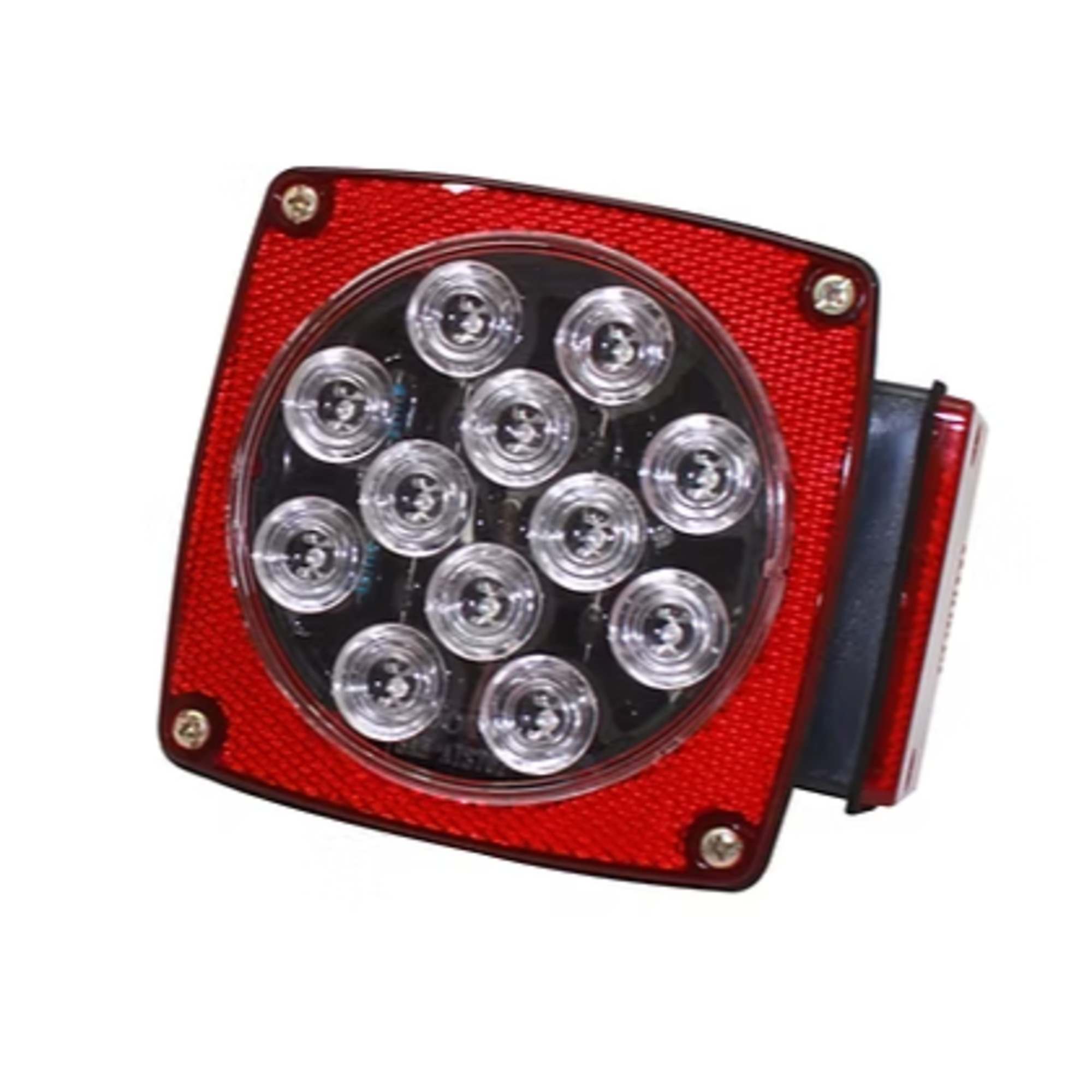 Uriah Products Clear LED Stop/Turn/Tail Trailer Light — Street Side, License Plate Light, 12V, Model# UL942011
